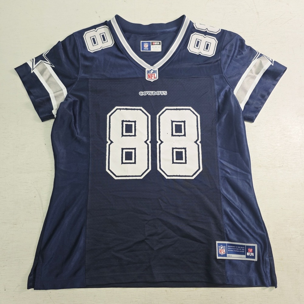 Women's CeeDee Lamb #88 Dallas Cowboys NFL Pro Line Jersey Size M Navy Blue VGC